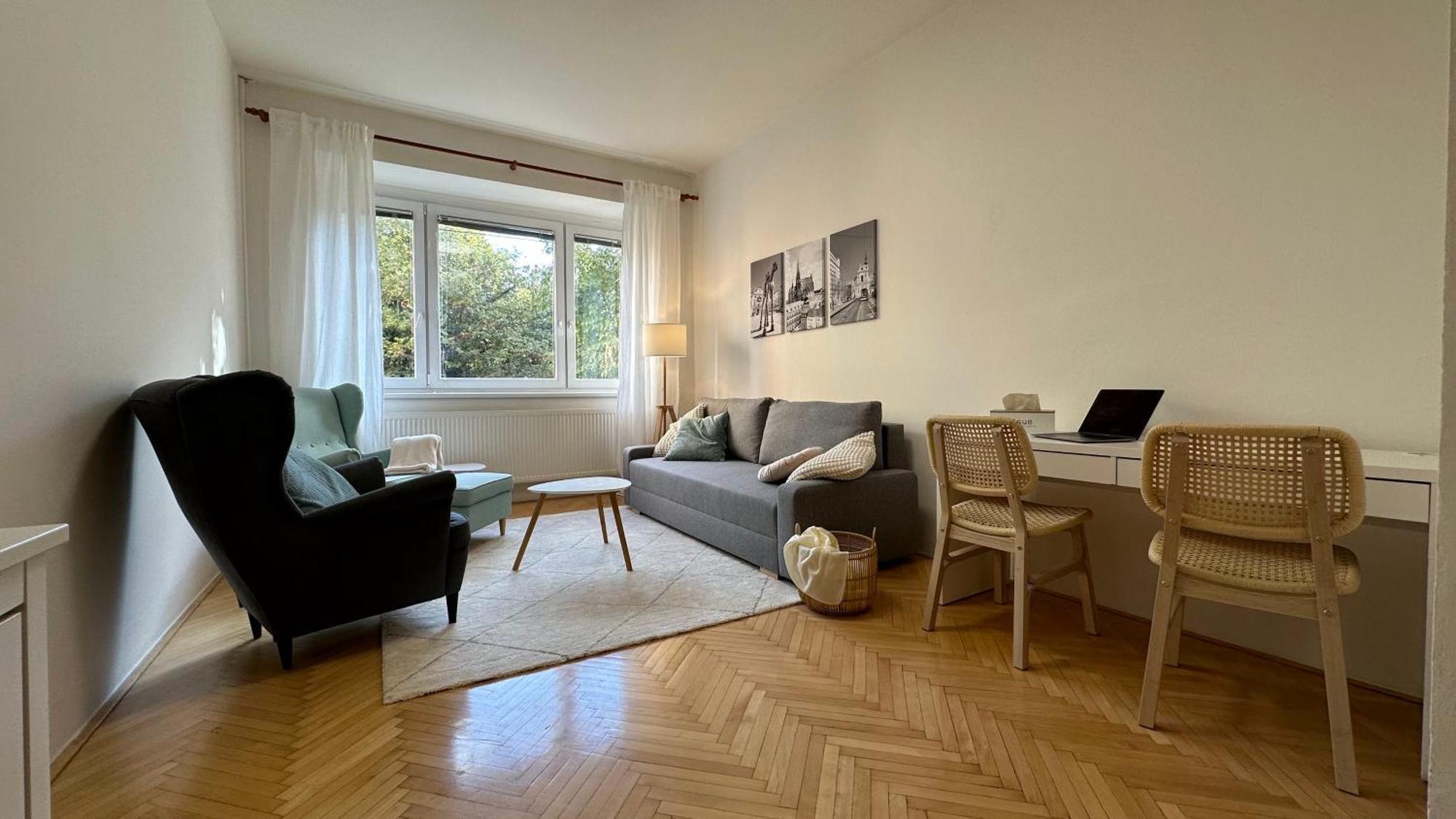 Apartman S Balkonem U Parku & 15 Minut Do Centra Brno Exterior foto